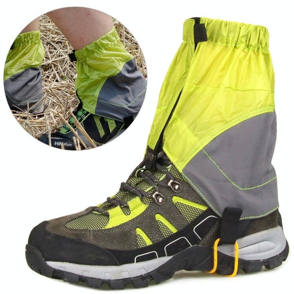 Outdoor Mountaineering Sandproof Waterproof Tearproof Legging Protective Case(Green)