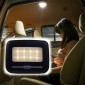 Car Interior Wireless Intelligent Electronic Products Car Reading Lighting Ceiling Lamp LED Night Light, Light Color:Yellow Light(Black)