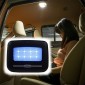 Car Interior Wireless Intelligent Electronic Products Car Reading Lighting Ceiling Lamp LED Night Light, Light Color:Blue Light(Black)