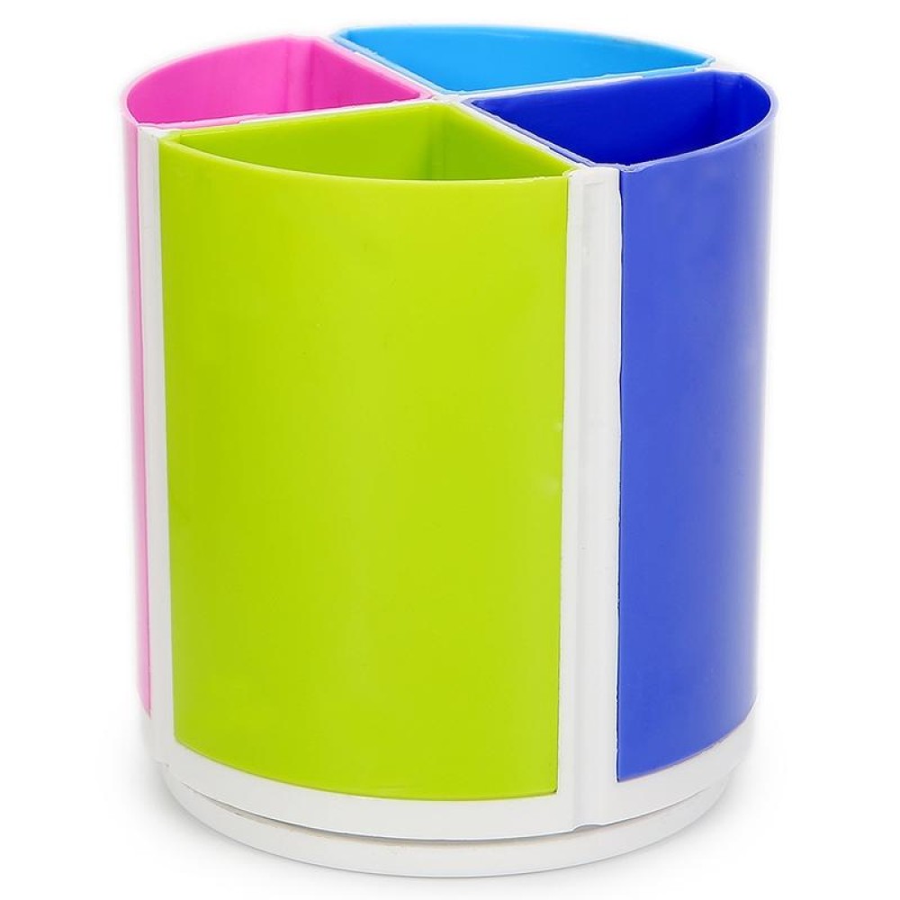 Multifunctional Colorful Detachable Rotary Stationery Office Round Pen Holder