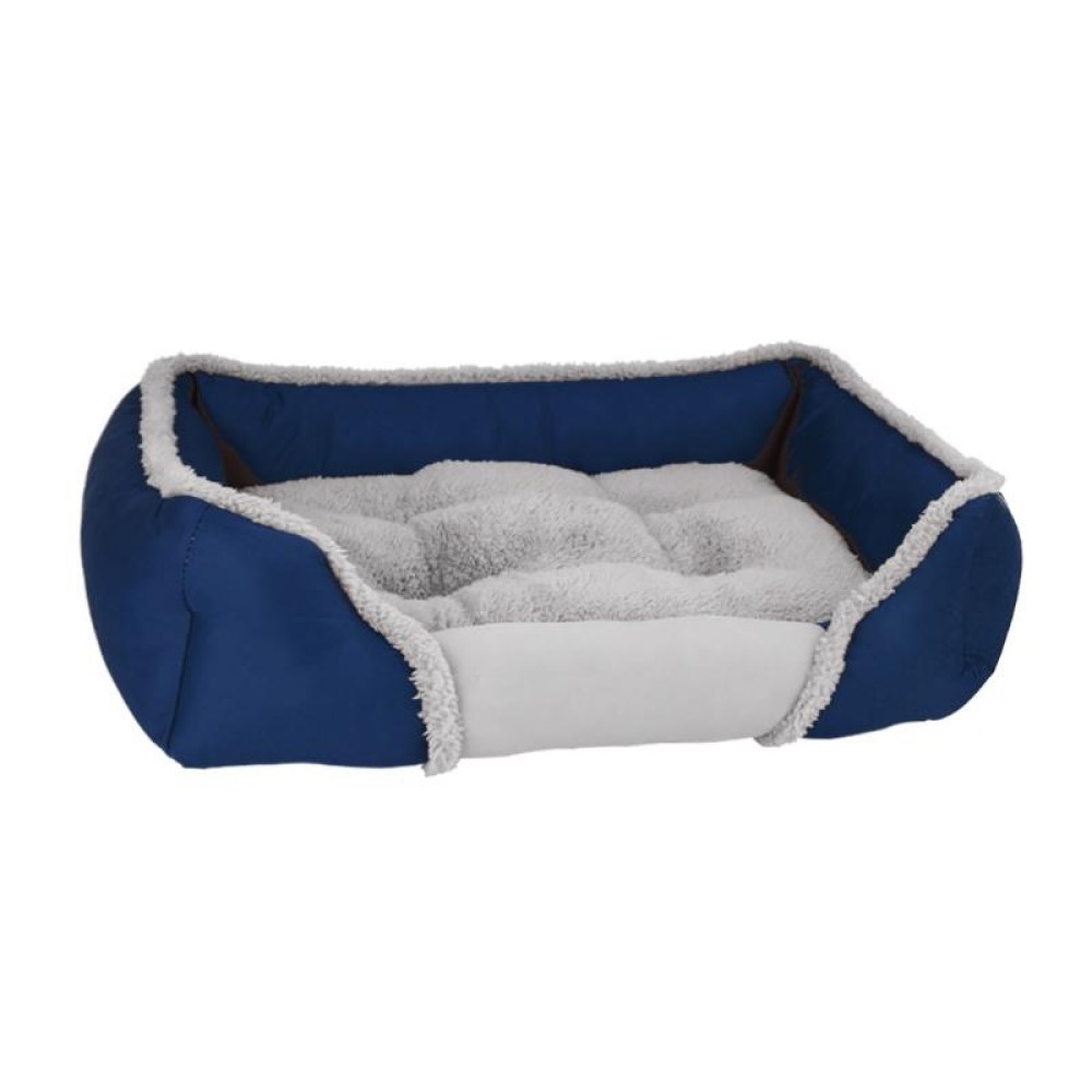 Creative Cat Litter Pad Autumn Winter Warm Dog Bed Pet Breathable Nest, Size:XL (Dark Blue)