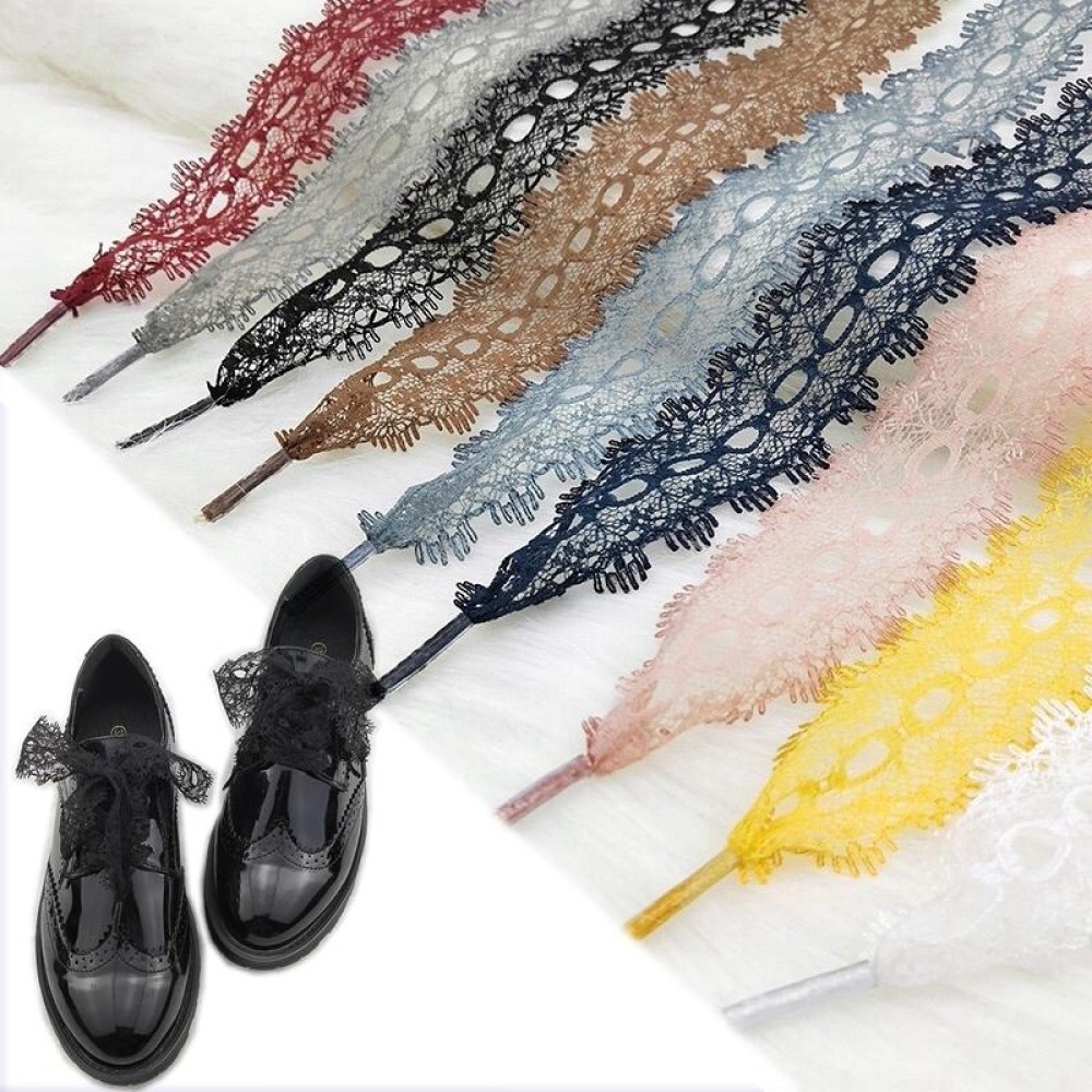 Openwork Lace Laces Off White Shoes Sneaker Casuals Leather Shoelaces, Length:140cm(White)