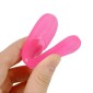 Blackhead Brush Face Cleansing Extractor Remover Tool Silicone Finger Massage Brush Face Exfoliating Cleansing Tool(Light  Magenta)