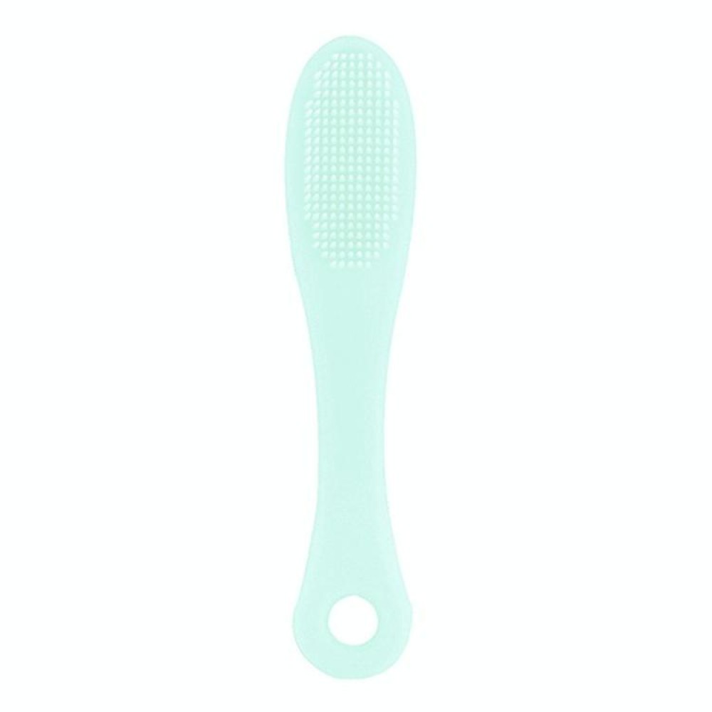 Blackhead Brush Face Cleansing Extractor Remover Tool Silicone Finger Massage Brush Face Exfoliating Cleansing Tool(Green)
