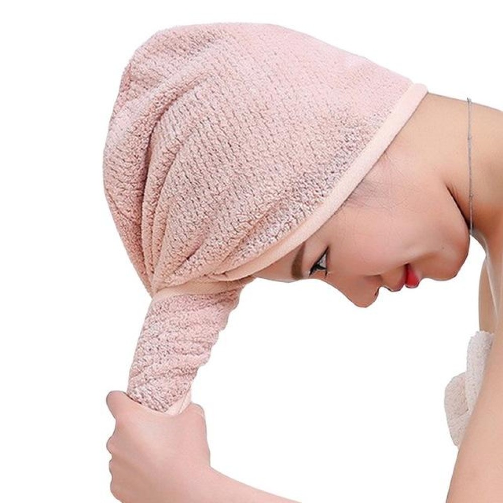 Womens Magic Quick Dry Bath Hair Drying Towel Cap Bathing Tool(Lotus Color)