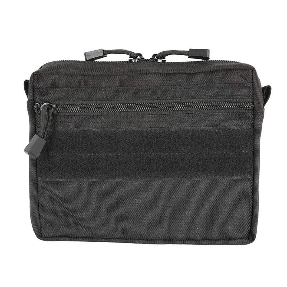 Nylon Outdoor Portable Commuter Sundries Storage Travel Bag(Black)