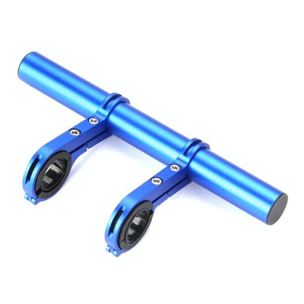 Cycling Handlebar Bike Flashlight Holder Handle Bar Bicycle Accessories Extender Mount Bracket(Blue)