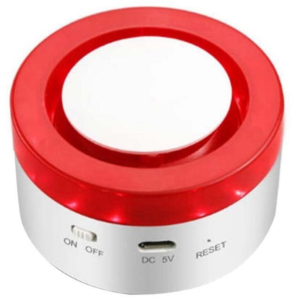 2 PCS Smart Burglar Alarm Home Store Door and Window Infrared Sensor Wireless WiFi Security System(Red)