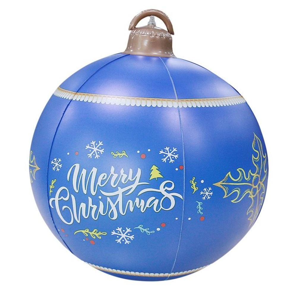 MT709 Yard Christmas Ornaments PVC Inflatable Balls(Blue)
