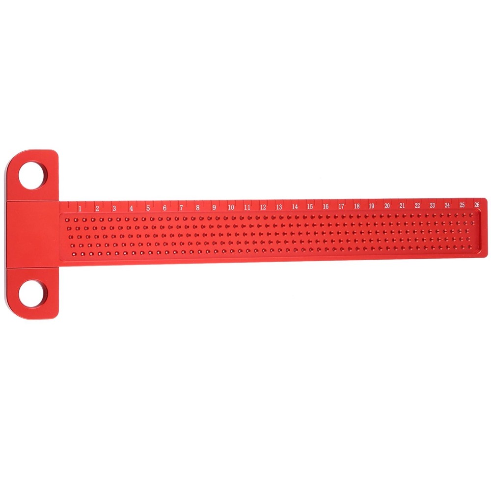 T160 Woodworking T-Shaped Hole Marking Ruler