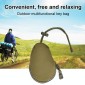 Mini Outdoor Hiking EDC Carrying Bag Key Coin Purse(Brown)