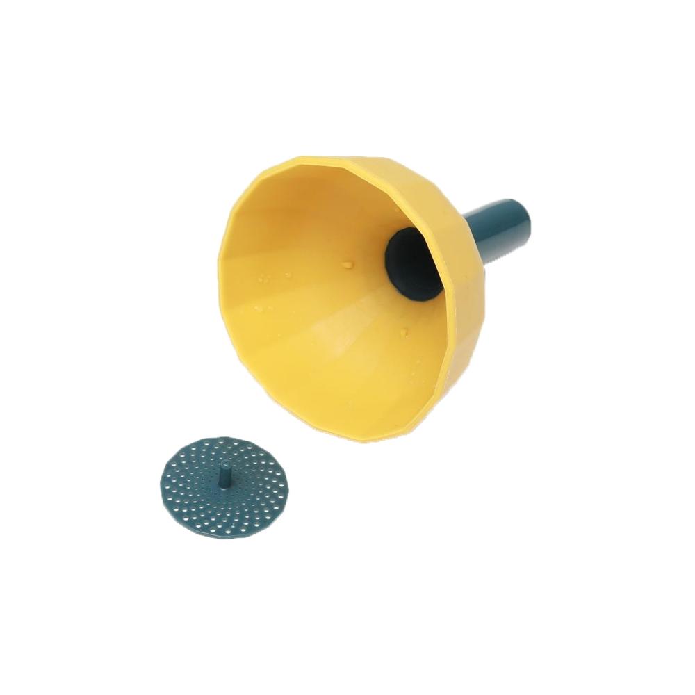 3 PCS TM21004 Multifunctional Portable Funnel Mini Small Caliber Oil Leak(Yellow & Navy)