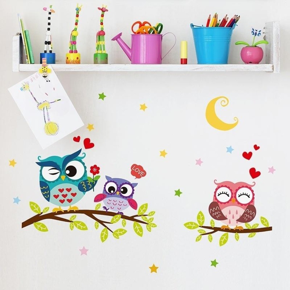 2 PCS Children Room Kindergarten Bedroom Bedside Decoration Sticker, Size:64x43cm