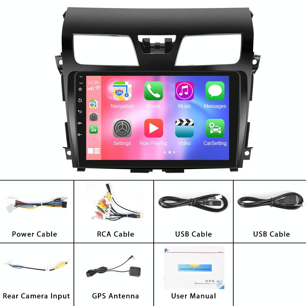 For Nissan Teana 13-16 10.1-inch Reversing Video Large Screen Car MP5 Player, Style:4G Edition 4+64G(Standard)