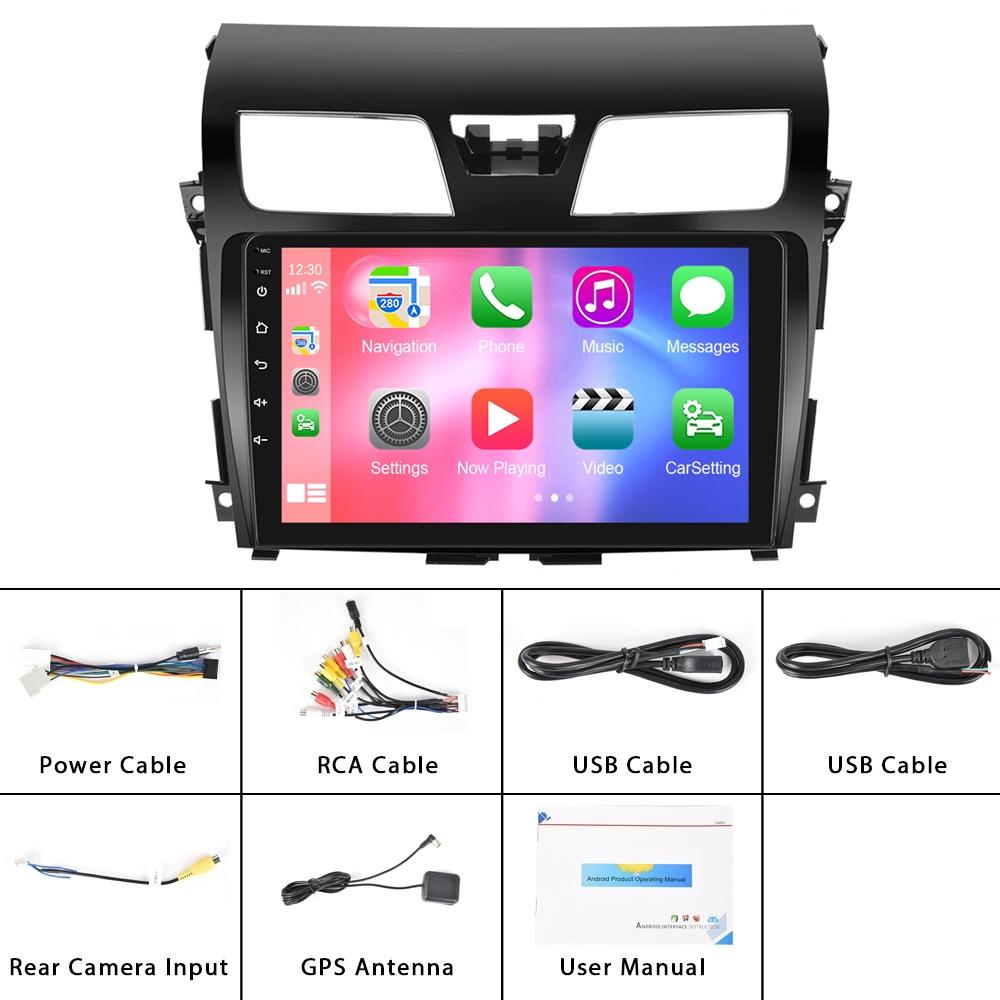 For Nissan Teana 13-16 10.1-inch Reversing Video Large Screen Car MP5 Player, Style:4G Edition 8+128G(Standard)