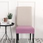 Knitted Padded Chair Cushion Cover(Light Purple)