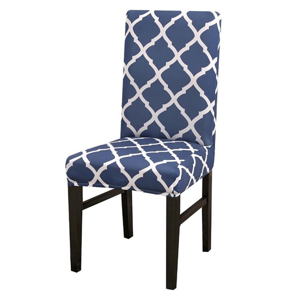 Universal Simple Stretch Chair Cover(Lake Blue)