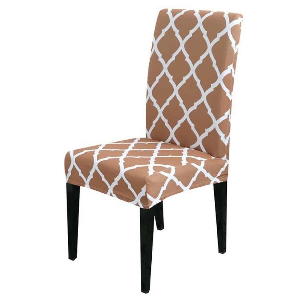 Universal Simple Stretch Chair Cover(Camel)