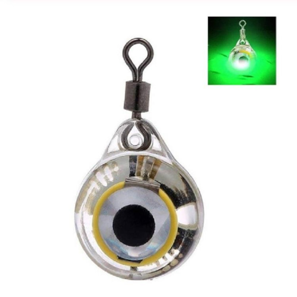 LED Lure Fish Lamp Fisheye Underwater Fish Lamp(Green)