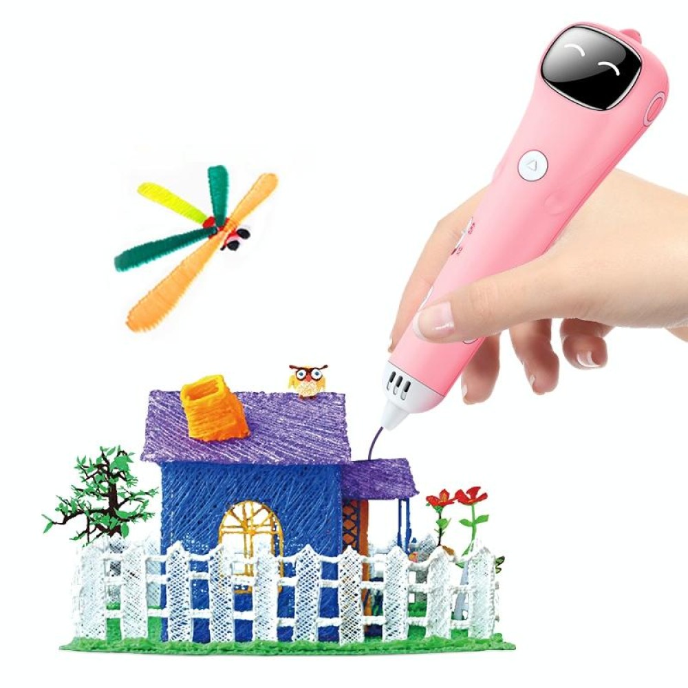 3D Printing Pen Low Temperature Painting Pen With 5m PCL(Pink)