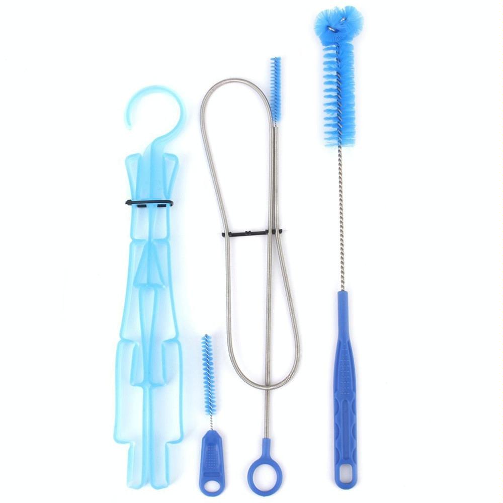 Multi-function Cleaning Brush for Cleaning Water Bag Liner Water Nozzle(Blue)