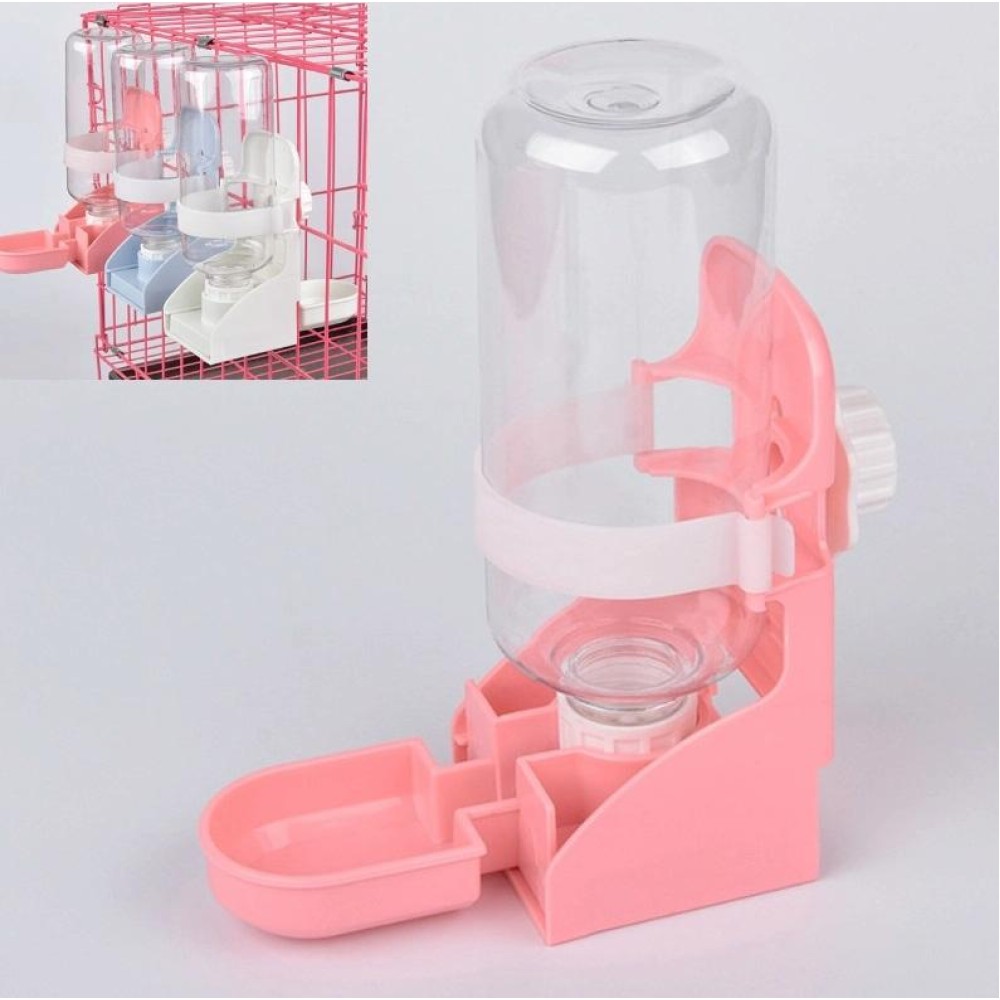 500ml Pet Cat And Dog Automatic Water Dispenser Pet Supplies(Pink)
