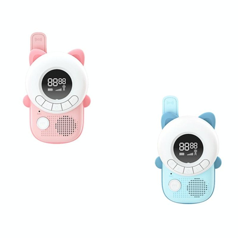 K22 Children Voice Transmission Walkie-Talkie Handheld Wireless Communication Outdoor Parent-Child Interactive Educational Toys, Style: Without Battery(Cat)