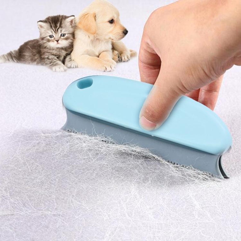Multifunctional Pet Dog Cat Hair Cleaning Brush Cleaner(Light Blue)