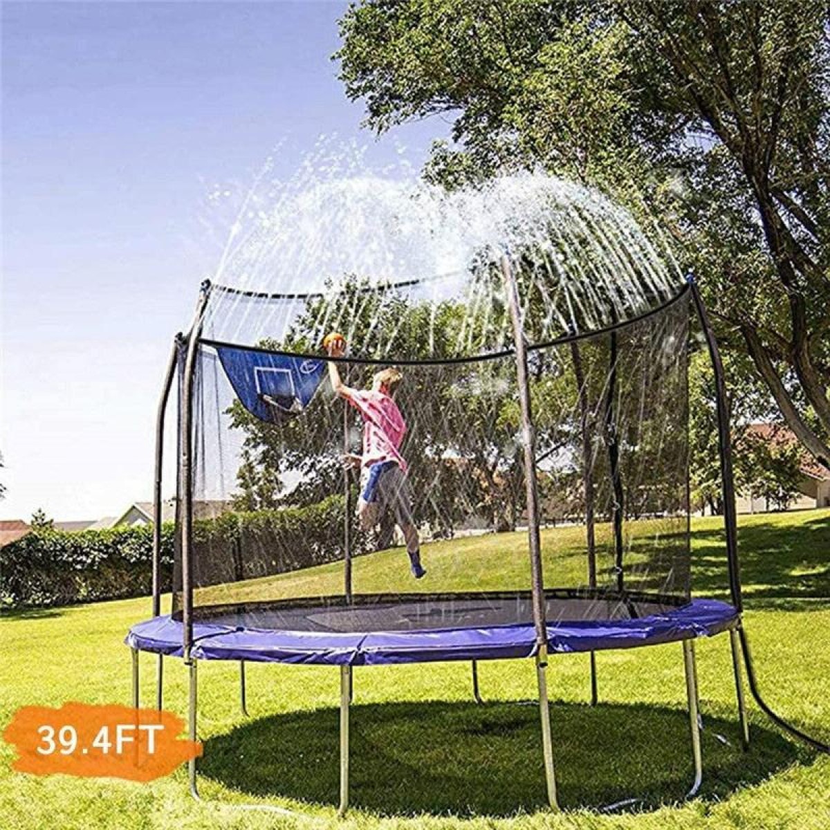 Trampoline Sprinkler Special for Garden Trampoline Watering, Size:12m(Yellow B Style)