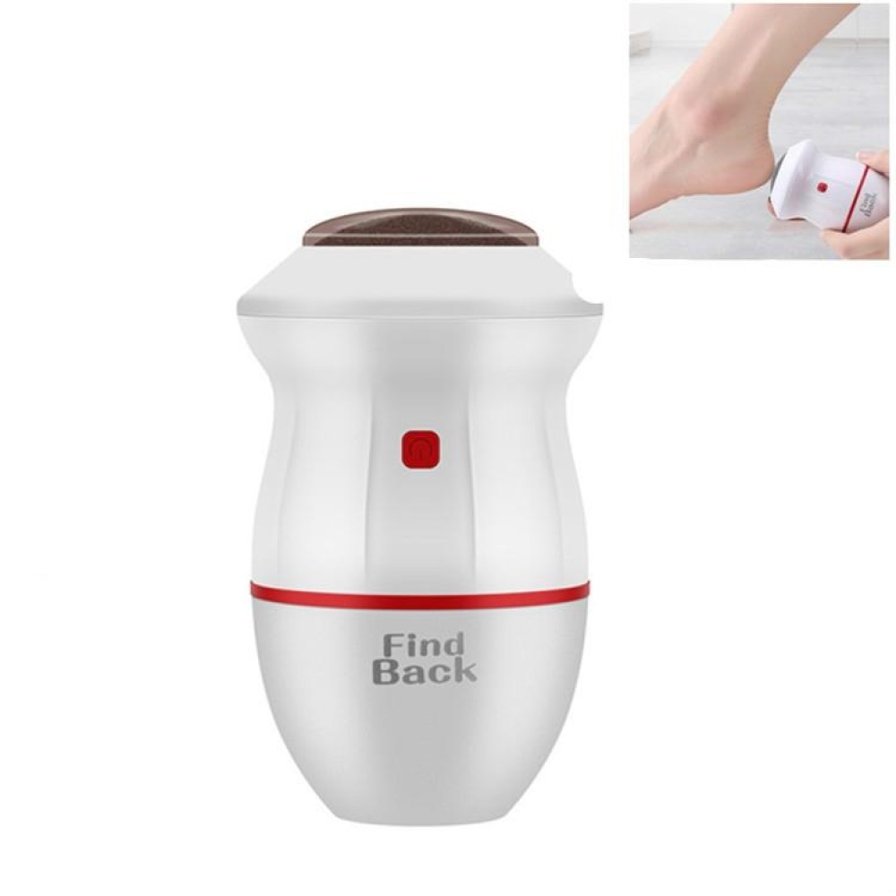 Find Back USB Foot Grinder Peeling Pedicure Artifact Foot Care Appliance(Red)