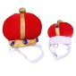 Pet Crown Hat Creative Funny Dog Cat Headdress, Size: L