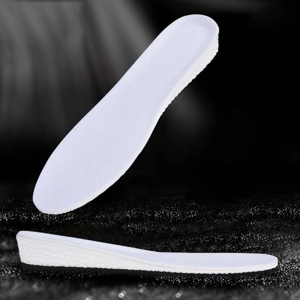 Inner Increased Insoles Sports Shock Absorption Increased Breathable Sweat-absorbent Deodorant Invisible Pad, Thickness:2.5cm(35-36)