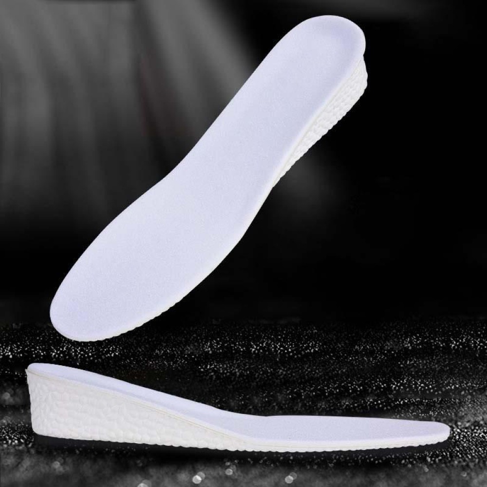 Inner Increased Insoles Sports Shock Absorption Increased Breathable Sweat-absorbent Deodorant Invisible Pad, Thickness:3.5cm(35-36)