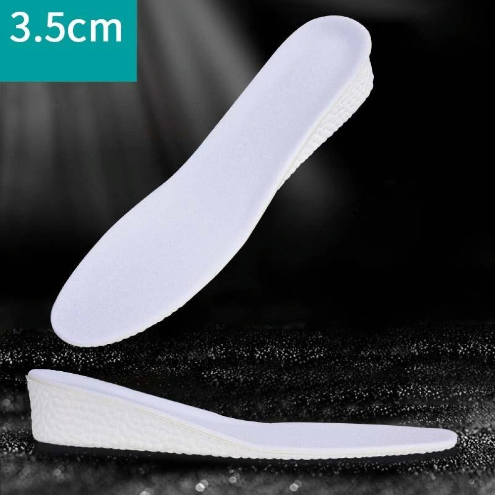 Inner Increased Insoles Sports Shock Absorption Increased Breathable Sweat-absorbent Deodorant Invisible Pad, Thickness:3.5cm(43-44)