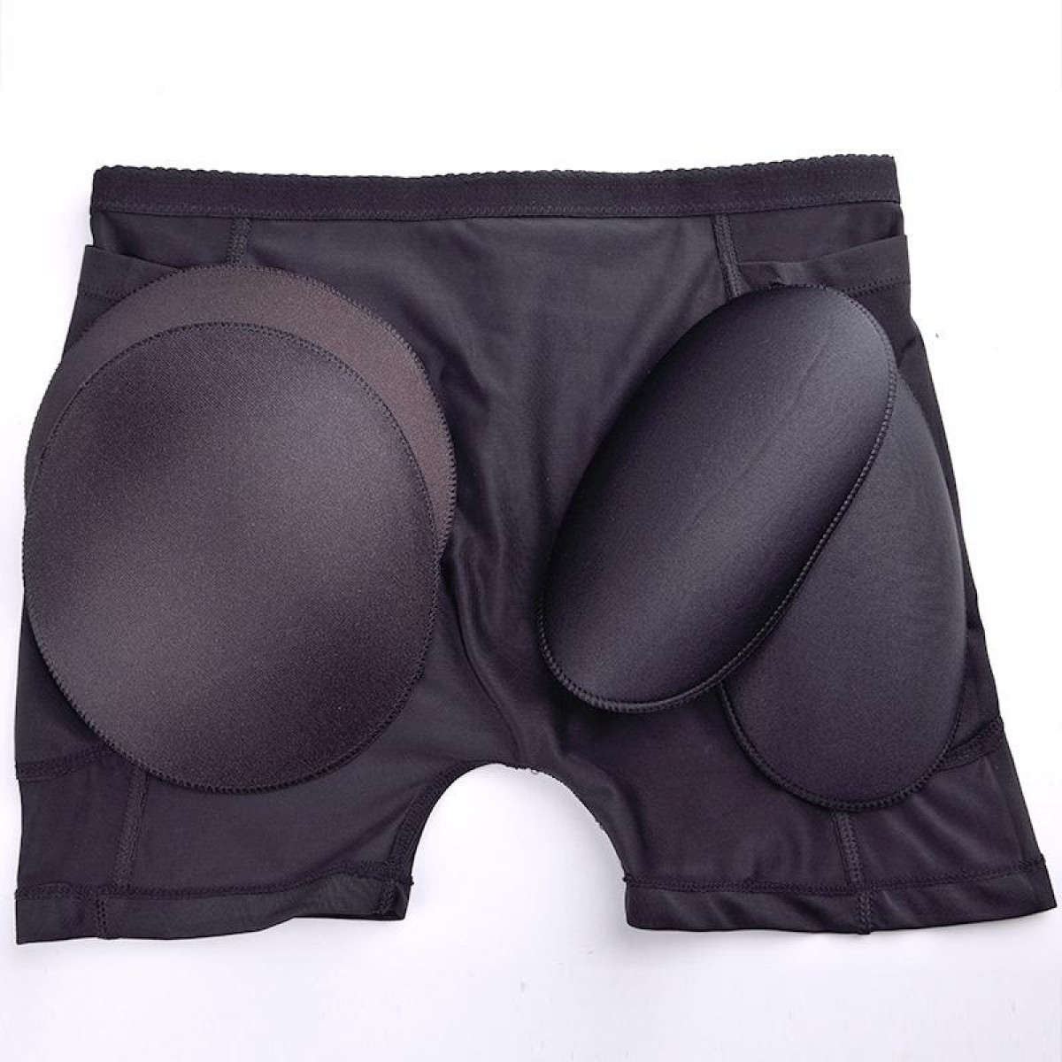 Full Buttocks and Hips Sponge Cushion Insert to Increase Hips and Hips Lifting Panties, Size: M(Black)