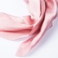 Super Long Large Intestine Circle Silk Scarf Ribbon Satin Solid Color Big Tail Hair Circle(Pink)