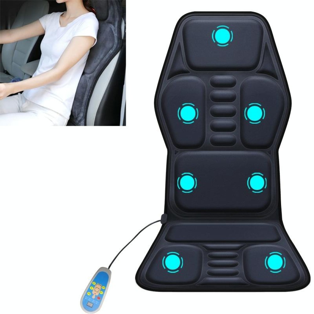 YJ-308 Car Massager Cervical Spine Neck Waist Car Home Heating Whole Body Multifunctional Massage Mat, Specification: Classic Version