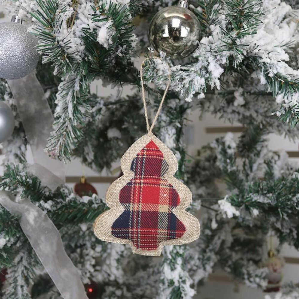 Christmas Decoration Christmas Pendant Supplies Gift Socks Ornaments(C Tree)