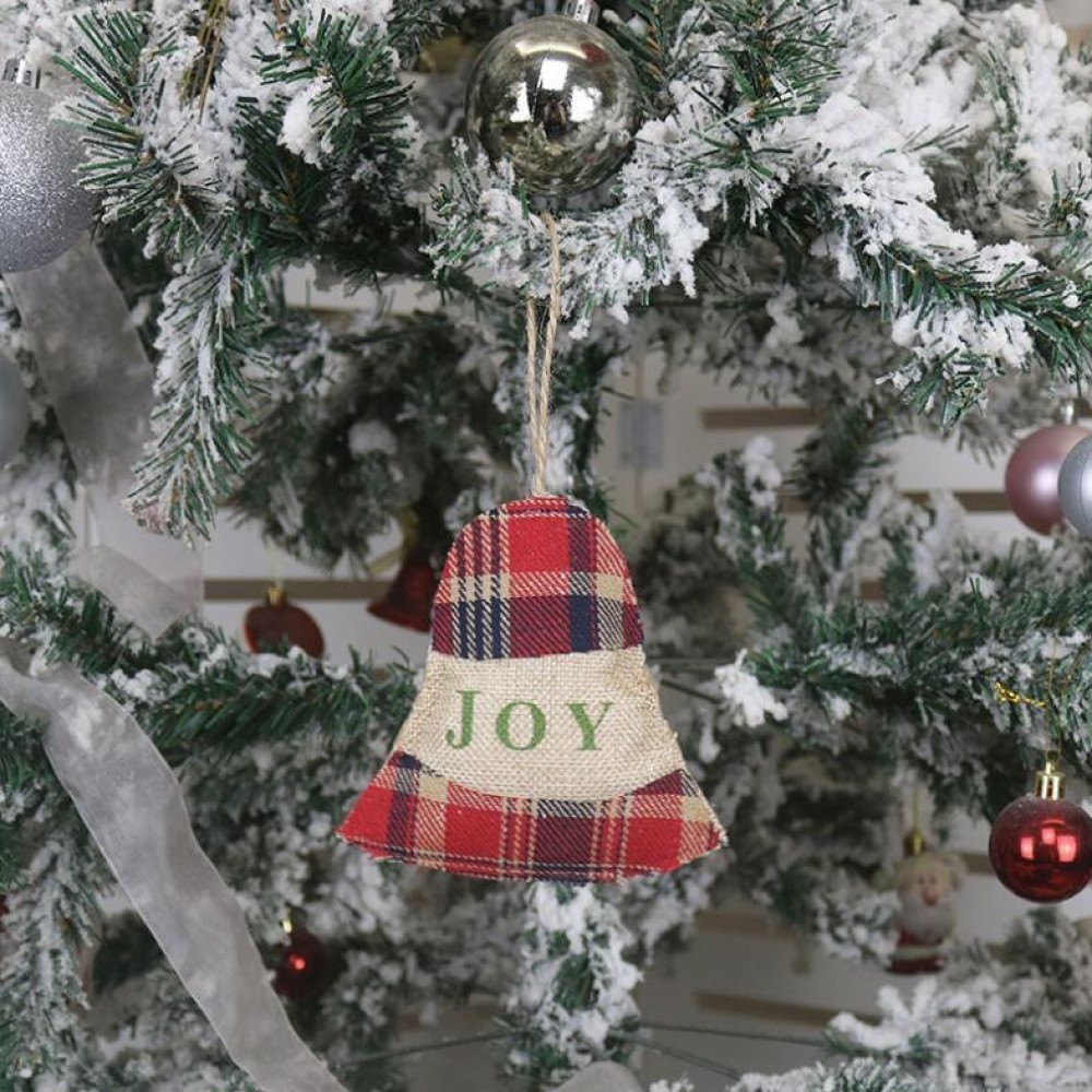 Christmas Decoration Christmas Pendant Supplies Gift Socks Ornaments(D Triangle)