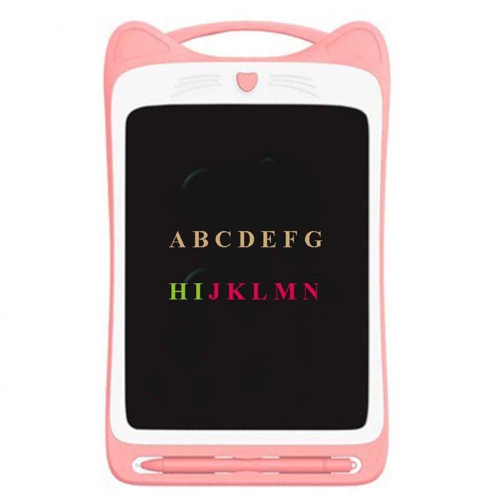 12 inch Children LCD Drawing Board Handwriting Board Light Energy Electronic Small Blackboard, Style:Color Highlight(Pink)
