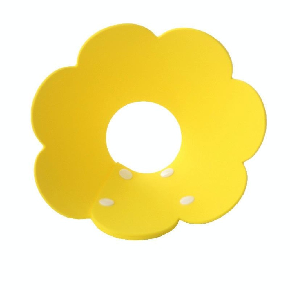 Pet EVA Sponge Lick-proof Sterilization Collar, Size:XS 12-14cm(Yellow)