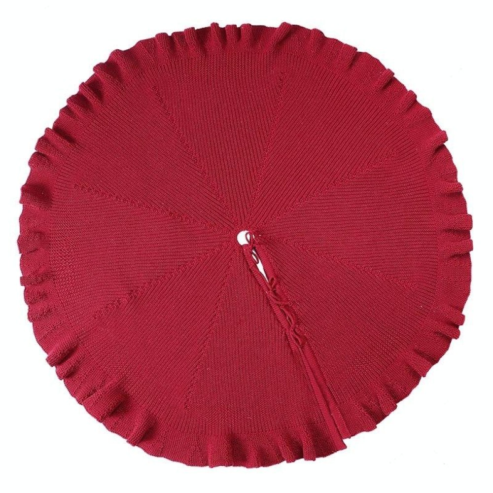 48-inch Christmas Tree Skirt With Folds