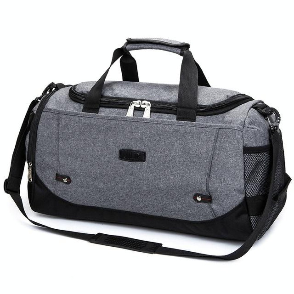 Mens / Ladies Large Capacity Travel Bags Portable Multifunctional Handbag(Gray)