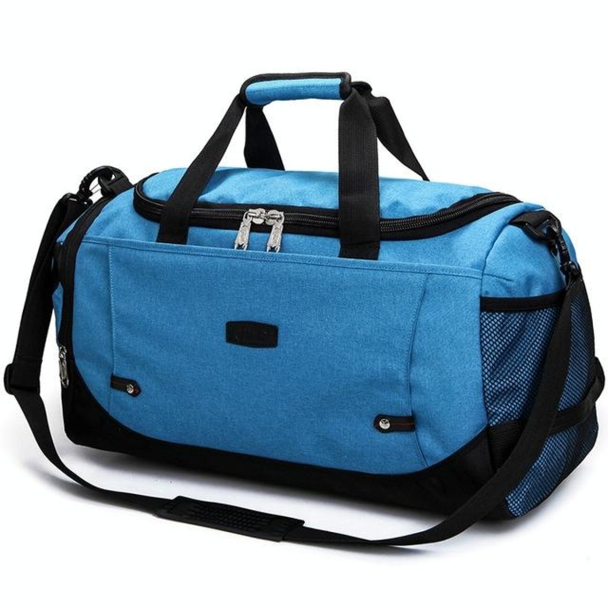 Mens / Ladies Large Capacity Travel Bags Portable Multifunctional Handbag(Sky blue)