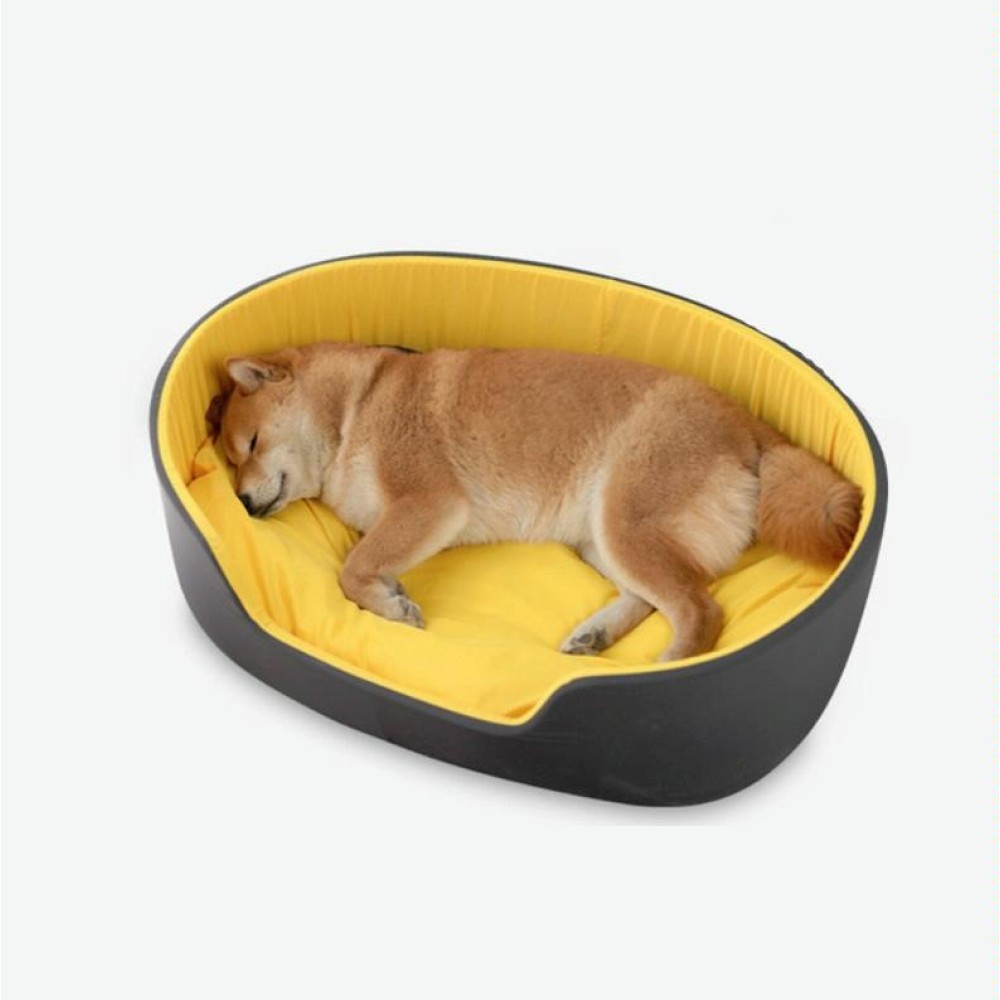 Two-Color Washable Comfortable Pet Nest with Cushion, Size:M 57x40x20cm