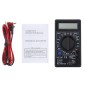 DT-830B Handheld Digital Multimeter Ammeter Voltmeter Digital Display Universal Tester Meter(Black)