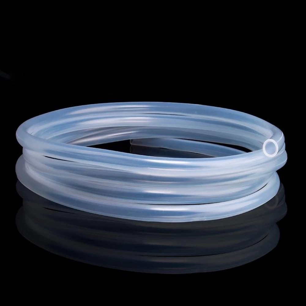 Food Grade Transparent Silicone Rubber Hose Out Diameter Flexible Silicone Tube, Specification:6x10mm(1m)