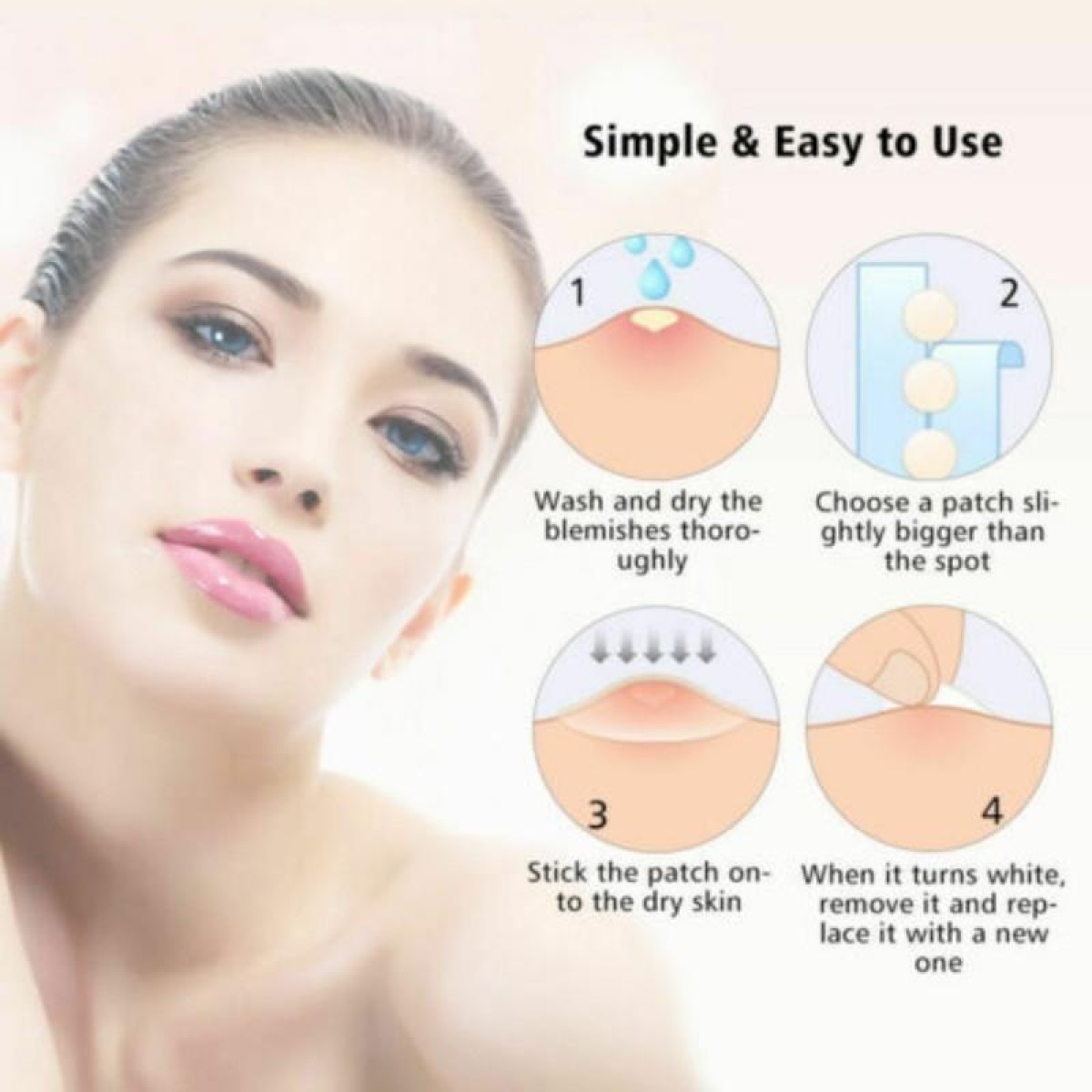 3 PCS Acne Tool Set Treatment Acne Scar  Pimples Sticker