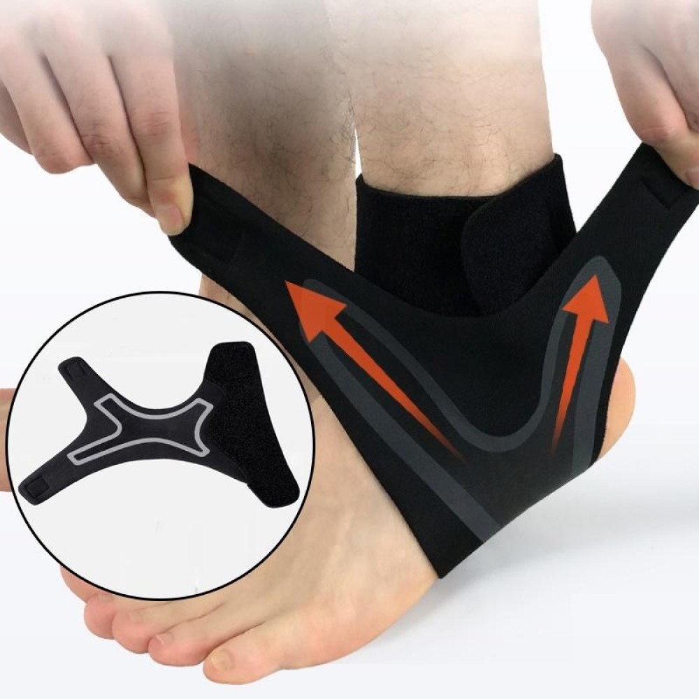 Sport Ankle Support Elastic High Protect Sports Ankle Equipment Safety Running Basketball Ankle Brace Support, Size:XL(Left)