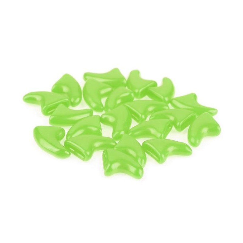 20 PCS Silicone Soft Cat Nail Caps / Cat Paw Claw / Pet Nail Protector/Cat Nail Cover, Size:S(Green)